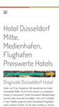 Mobile Screenshot of hotel-duesseldorf.net