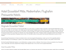 Tablet Screenshot of hotel-duesseldorf.net